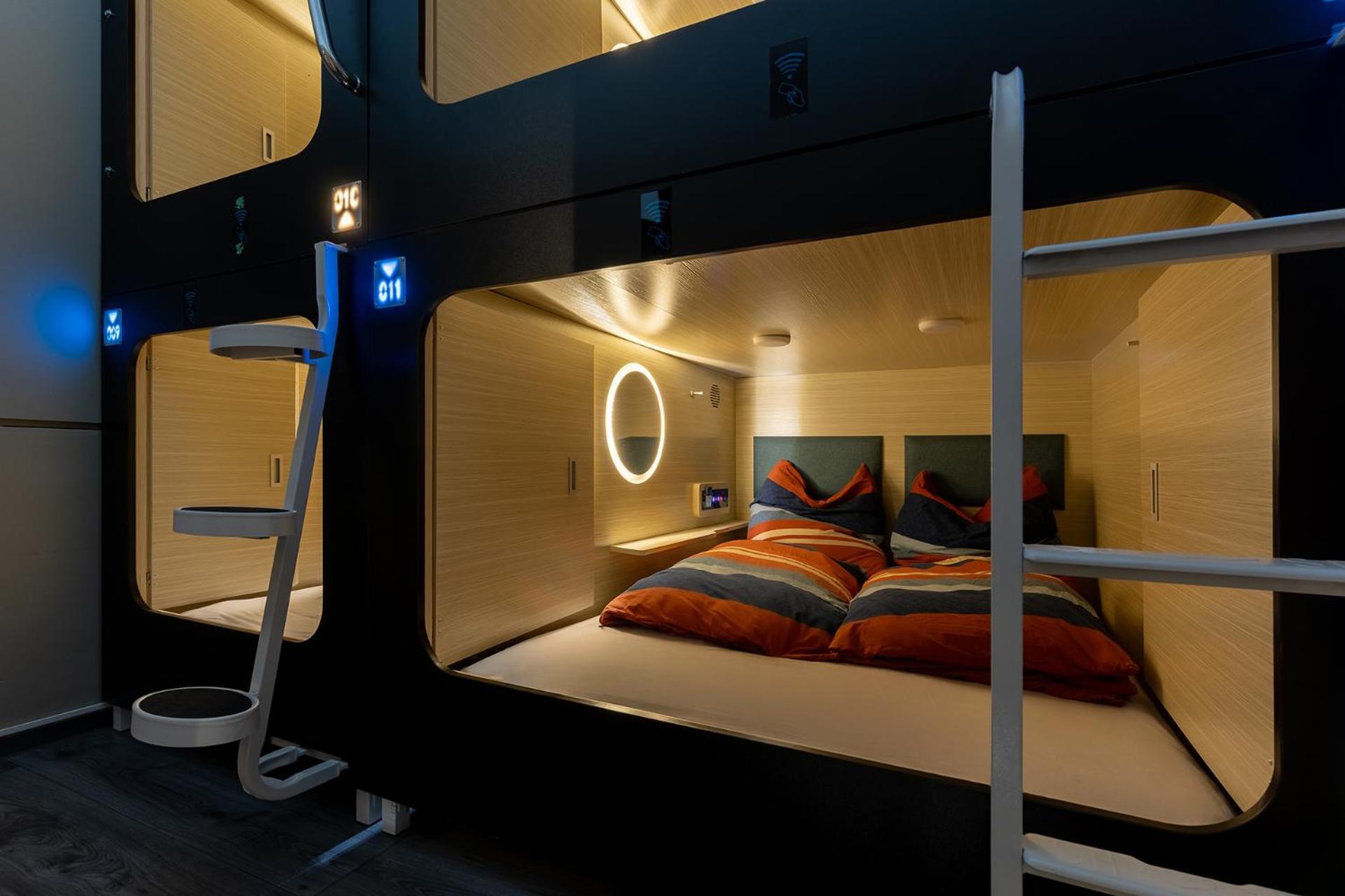 Mue Cubes Hotell Gundelfingen  Eksteriør bilde